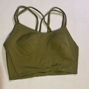 Olive Green lululemon Strappy Women's Bralette